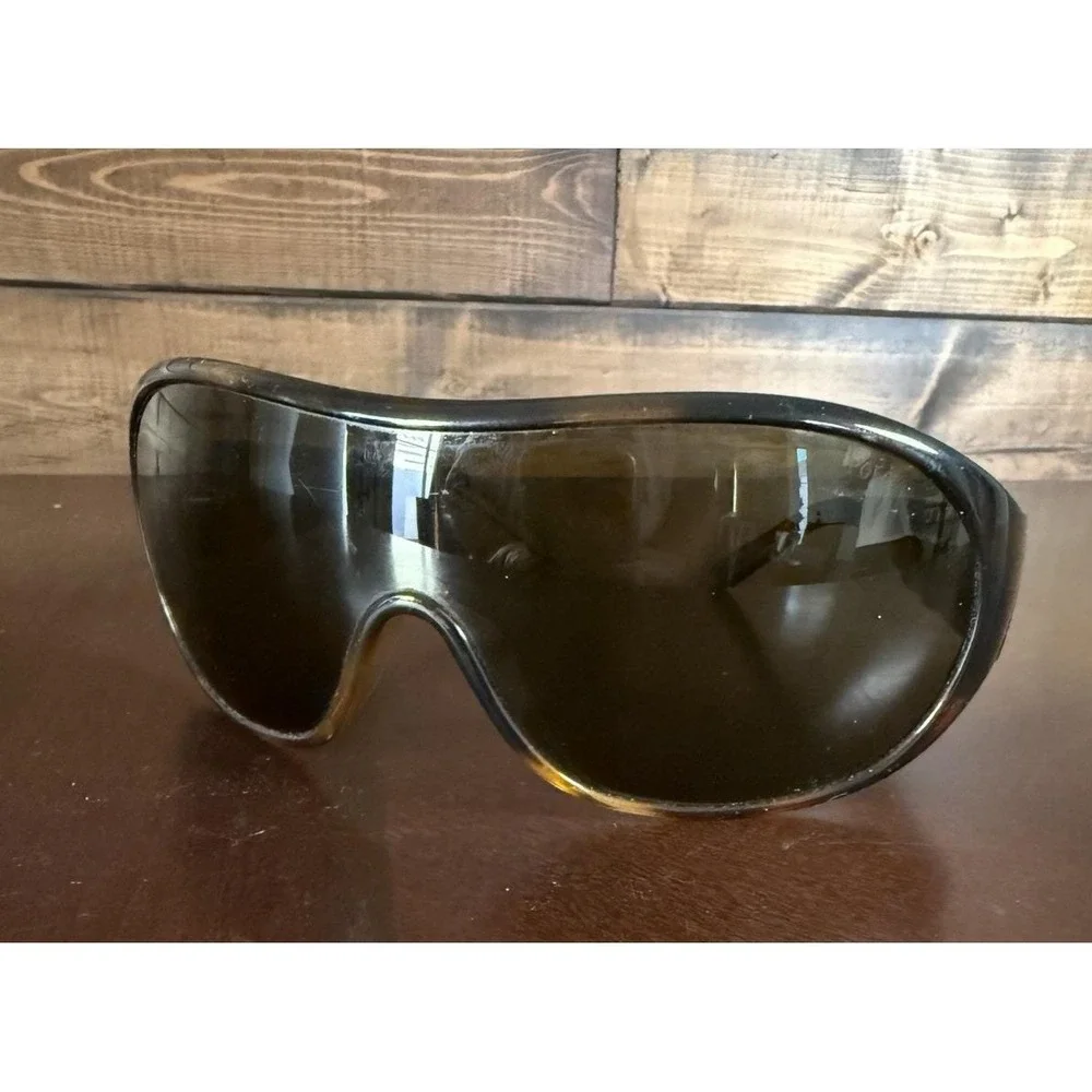 Vintage Ralph Lauren Polo Sunglasses Tortoise Wrap 4006 5063/73 Italy